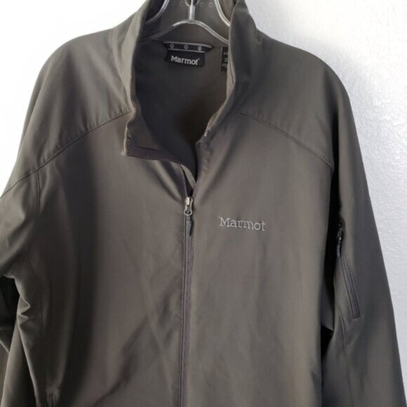 Marmot Gray Men's Full Zip Jacket size XXL - Picture 5 of 14